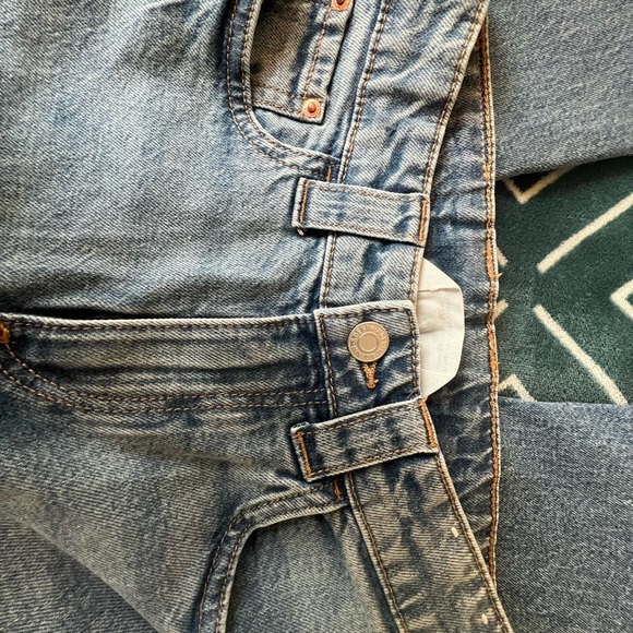 H&M Women's Wide Leg Jeans in Light Blue - Picture 5 of 8